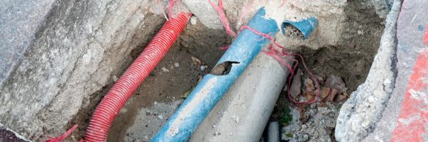 Express Drainage Surveys engineer working